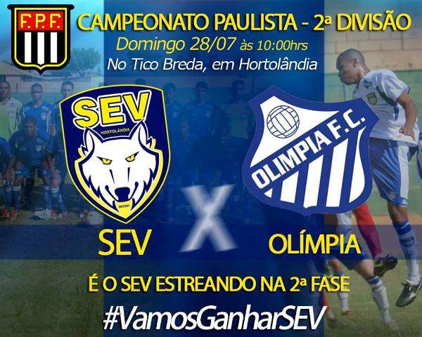 sev x olimpia (28/07) campeonato paulista 2ª divisão sev x olimpia (28/07) campeonato paulista 2ª divisão