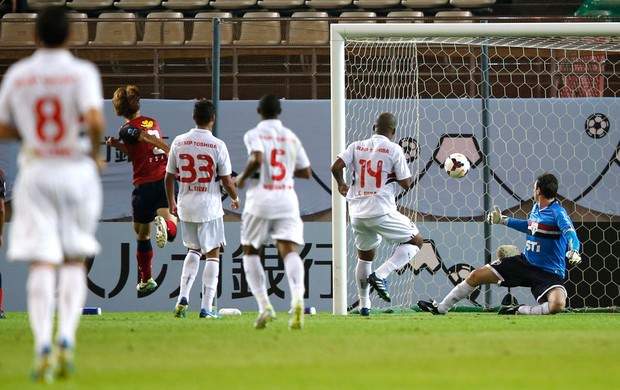 Sao Paulo leva gol no fim e perde para o Kashima Antlers por 3 a 2