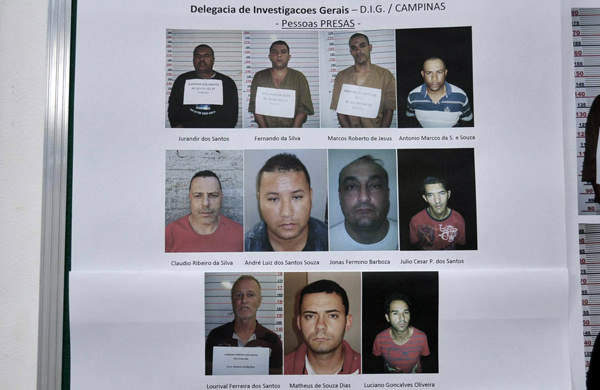 Delegacia de Investigações Gerais - D.I.G / Campinas - Pessoas Presas Reproduções Polícia Civil Campinas