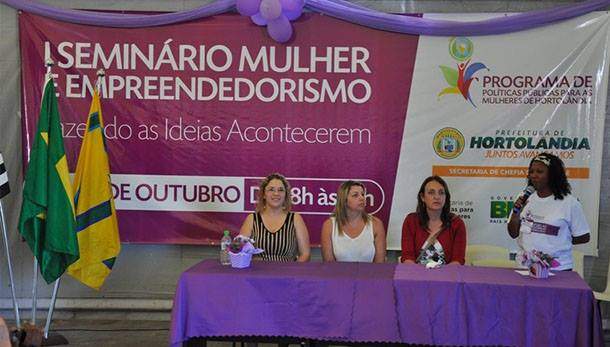 Seminário debate a participação da mulher empreendedora no mercado de trabalho Seminário debate a participação da mulher empreendedora no mercado de trabalho