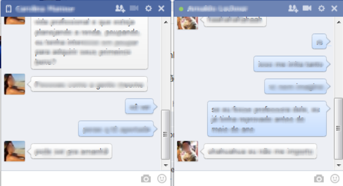 Novo chat facebook