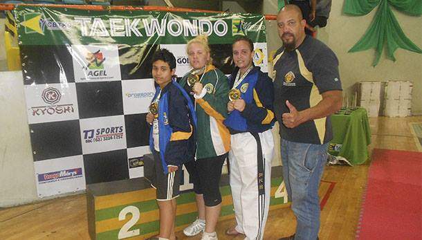 Hortolandense é ouro na Copa do Brasil de taekwondo