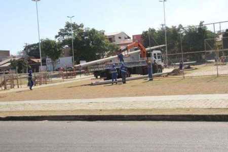 luminarias praça malta