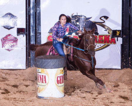 Lis Guerreiro, campeã do Três Tambores feminino  Crédito: Adilson Silva/VGCOM 