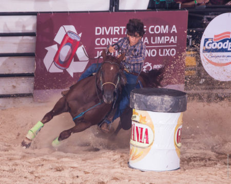 Felipe Simões, vencedor da categoria mirim de Três Tambores  Foto: Adilson Silva/VGCOM 