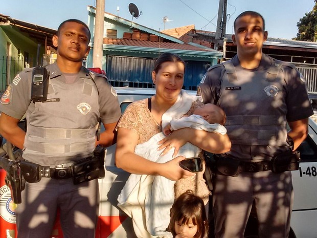 policia militar salva bebe
