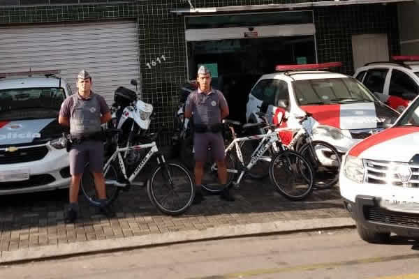 Região agora tem policiamento com bicicletas