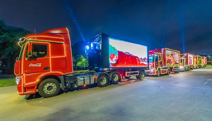 Caravana Iluminada de Natal da Coca-Cola