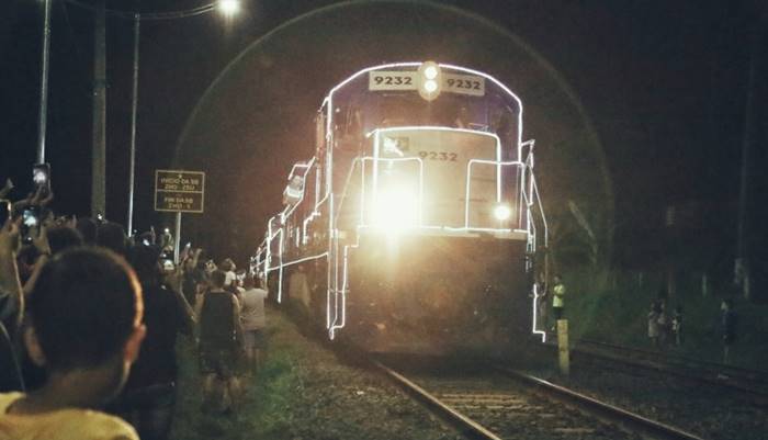 Trem Iluminado de Natal