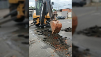 Três vias de Hortolândia recebem mutirão de conserto e recuperação do asfalto